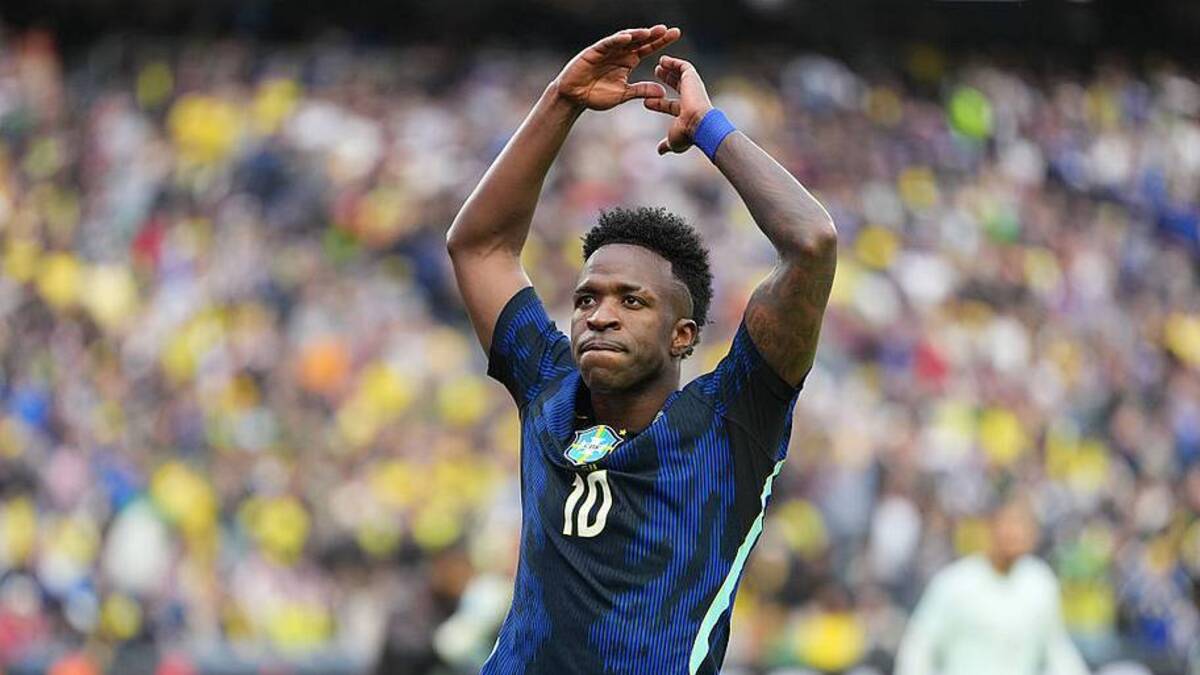  Vinicius Jr is Brazil's X-factor this summer. | Michael Owens/Getty Images 