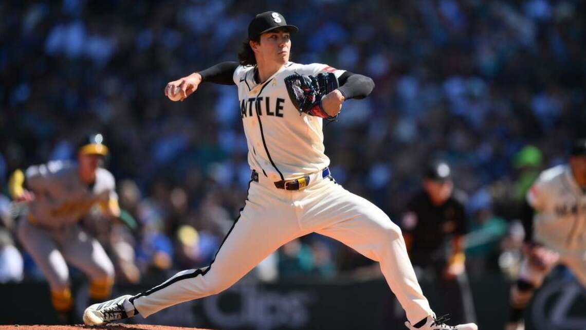 Mariners' Bryan Woo strives to maintain dominance over A's 