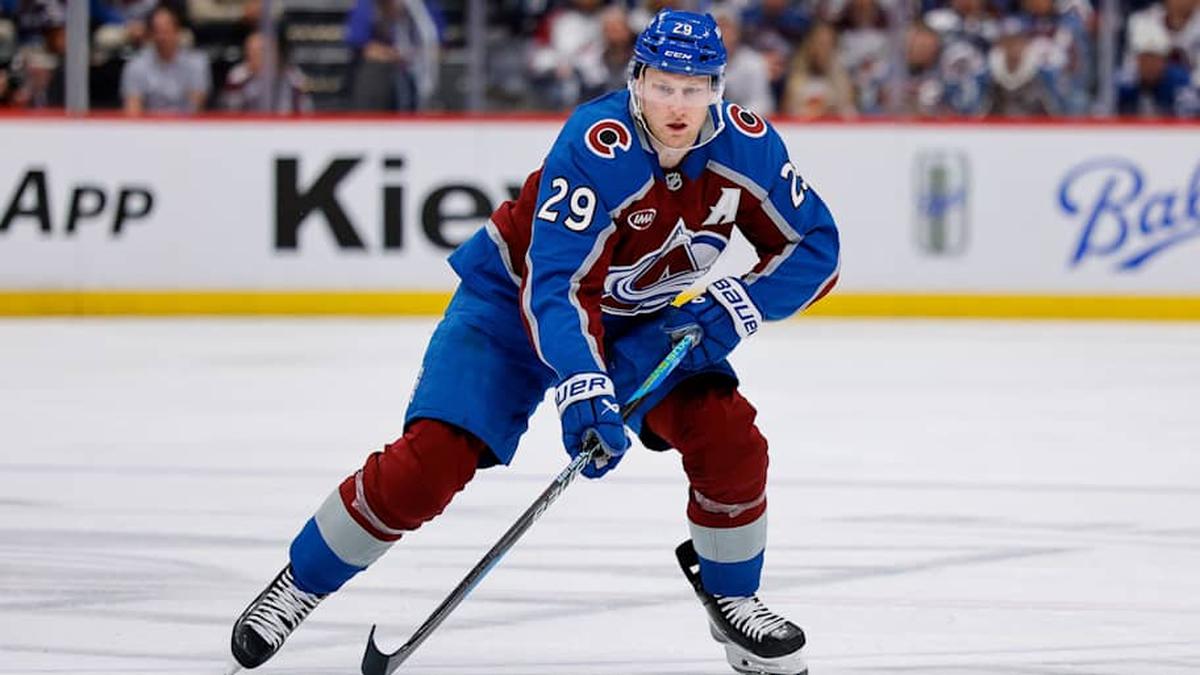  Nathan MacKinnon and the Avalanche are still undefeated in the NHL playoffs. | Isaiah J. Downing-Imagn Images 