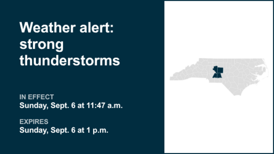 UPDATE: Pea-sized hail foreseen with thunderstorms to hit Sampson County Sunday 