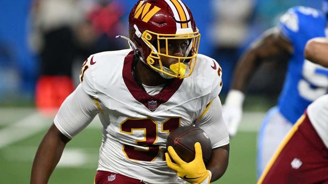 Commanders waive rookie RB Kaytron Allen 