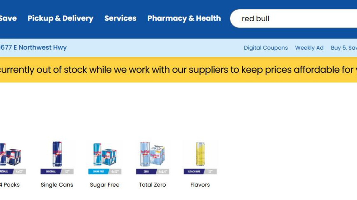 Kroger no longer selling Red Bull at stores nationwide. What we know