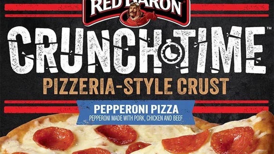 It's Crunchtime for Red Baron's New Microwave Pizza 