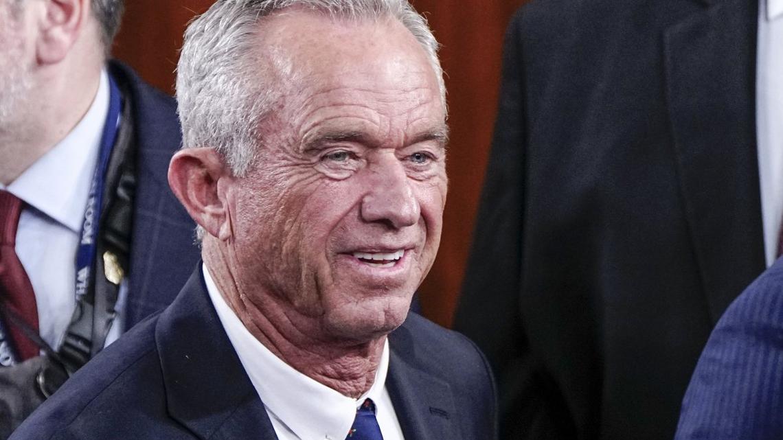 Secretary of Health and Human Services Robert F. Kennedy Jr. arrives in the House Chamber in Washington, D.C., on February 24. He has said he's a "big fan" of peptide injections. File Photo by Bonnie Cash/UPI