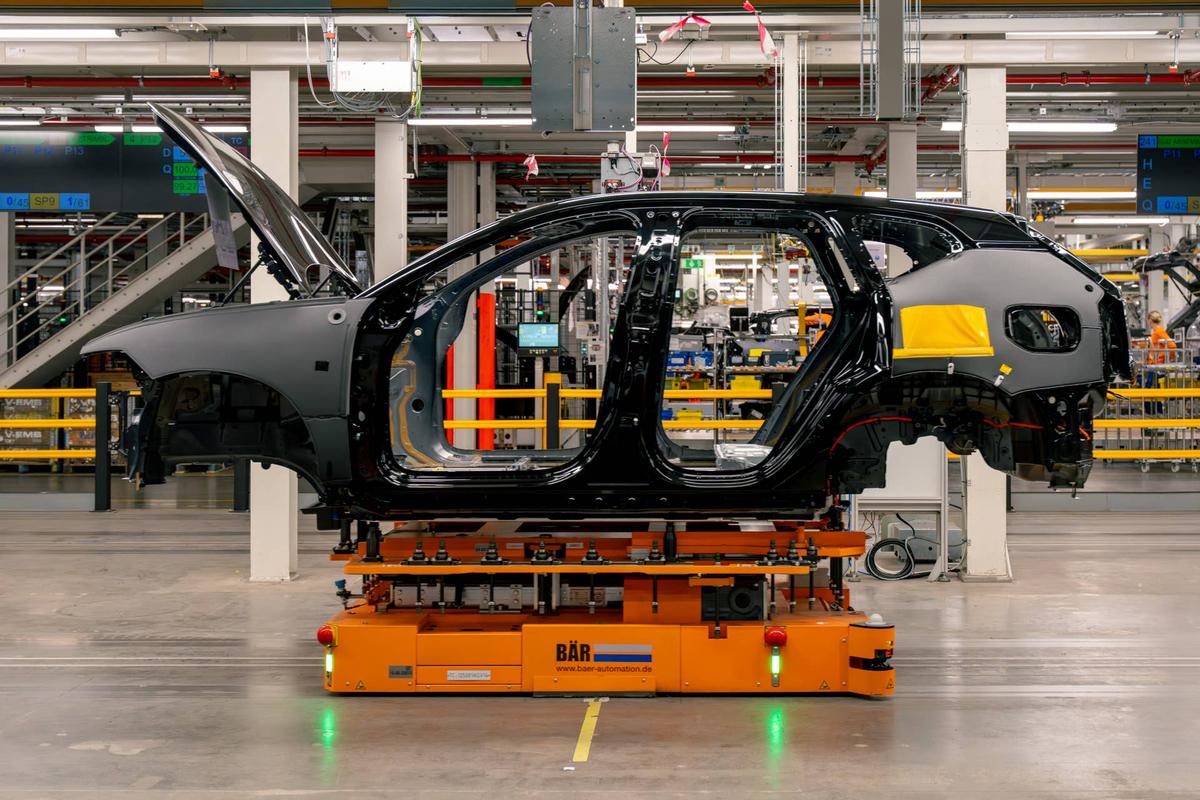  Volvo EX60 Production in Sweden Volvo