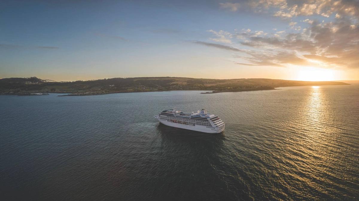 Oceania Cruises' Oceania Aurelia cruise ship. 