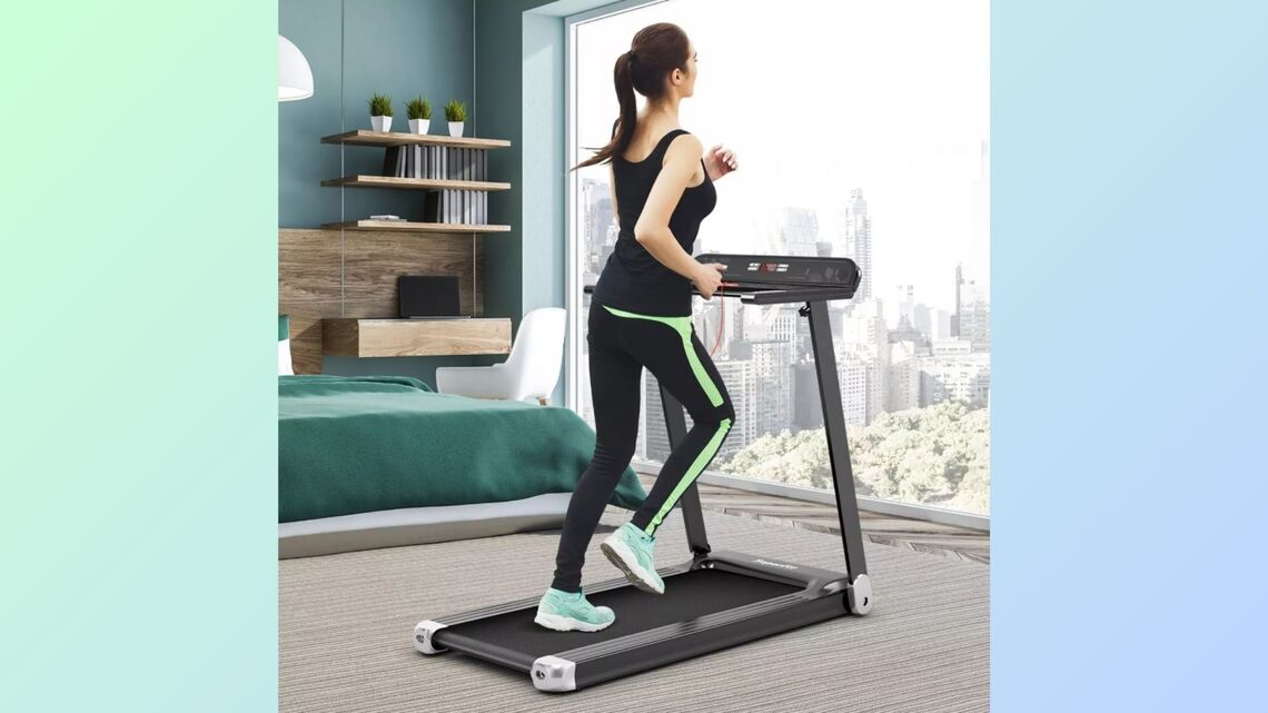 This Compact, Foldable Treadmill Is a Whopping 60% Off at Macy's Right Now 