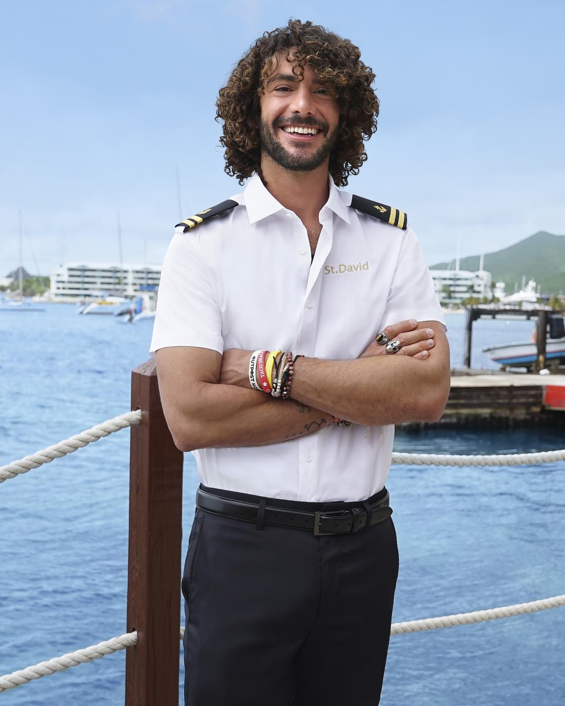 Caio Poltronieri Like Lawrence, hopefully Below Deck season 12 bosun Caio Poltronieri will make it through charter season. His first predecessor, Jared Woodin, was fired halfway through season 11, only to be replaced by deckhand Ben Willoughby, who clashed with Captain Kerry. The Brazil native comes aboard the St. David with the best hair since Below Deck Sailing Yacht alum Alex Propson, and joins the yacht with five years of experience in the industry. Fred Jagueneau/Bravo