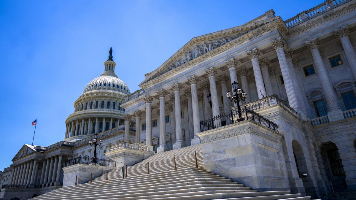 The Senate passed a $70 billion bill to fund the Department of Homeland Security through 2028. Photo by Bonnie Cash/UPI