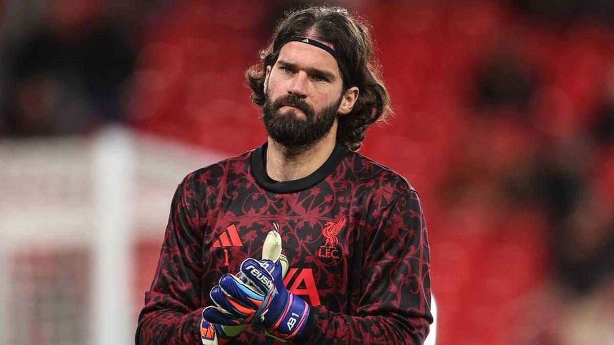  Alisson may have played his final game for Liverpool. | Alfie Cosgrove/News Images/NurPhoto/Getty Images 