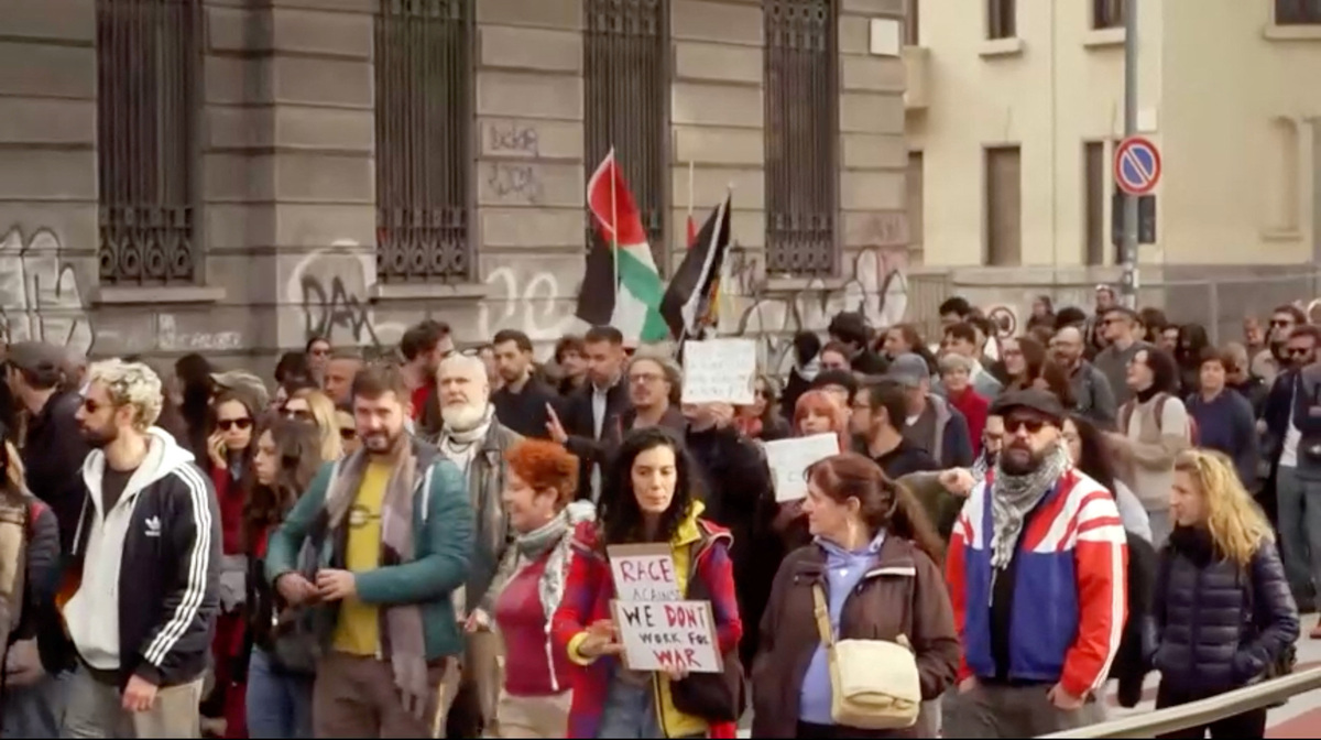 Mass protests sweep Italy during nationwide strike | Sacramento Bee