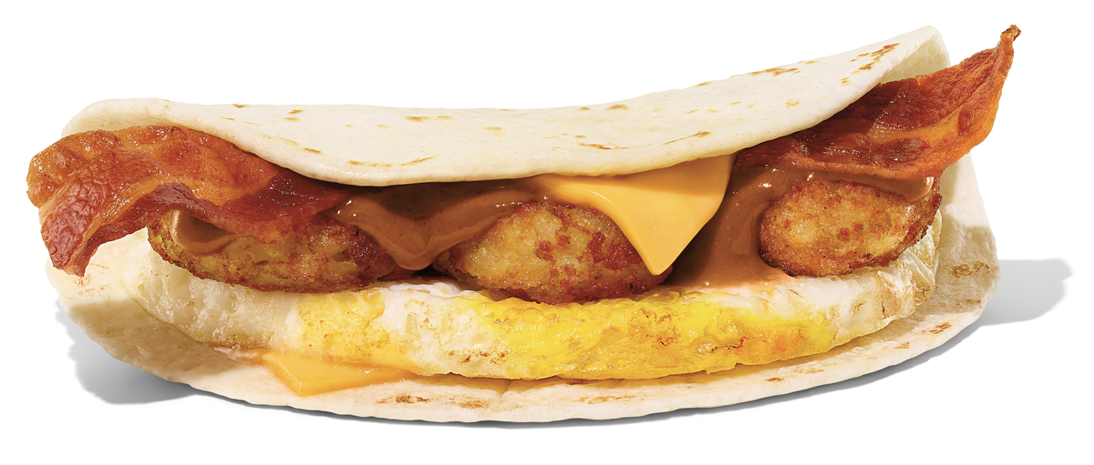Golden BBQ Hash Brown Wake-Up WrapCourtesy of Dunkin'
