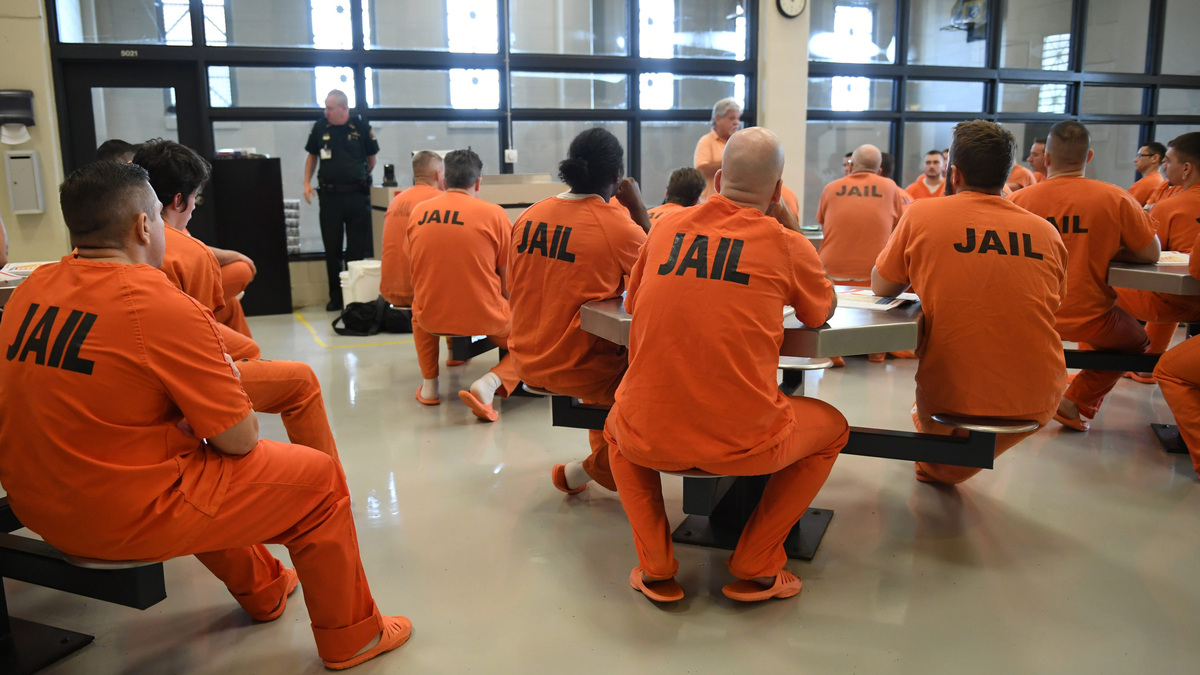 Data analysis by the Prison Policy Initiative shows that 36% of jail admissions are for "public order" offenses – like trespassing or missing a court date – while less than a quarter of the volume consists of violent offenses.