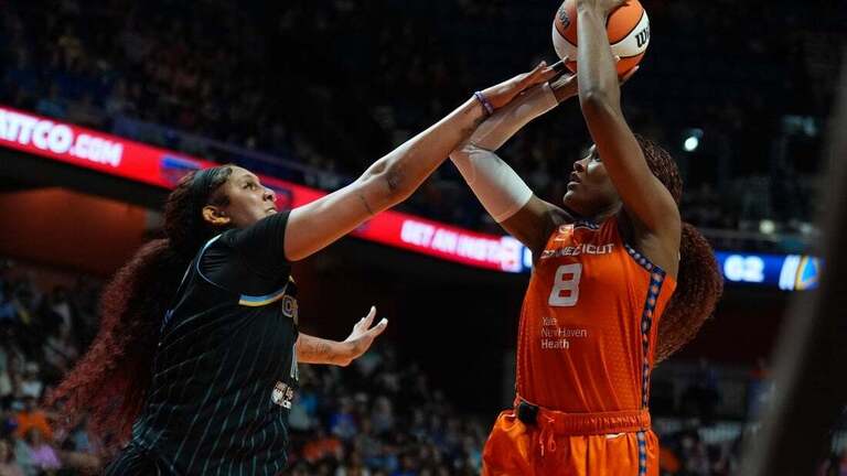Aaliyah Edwards posts career high as Sun top Sky 