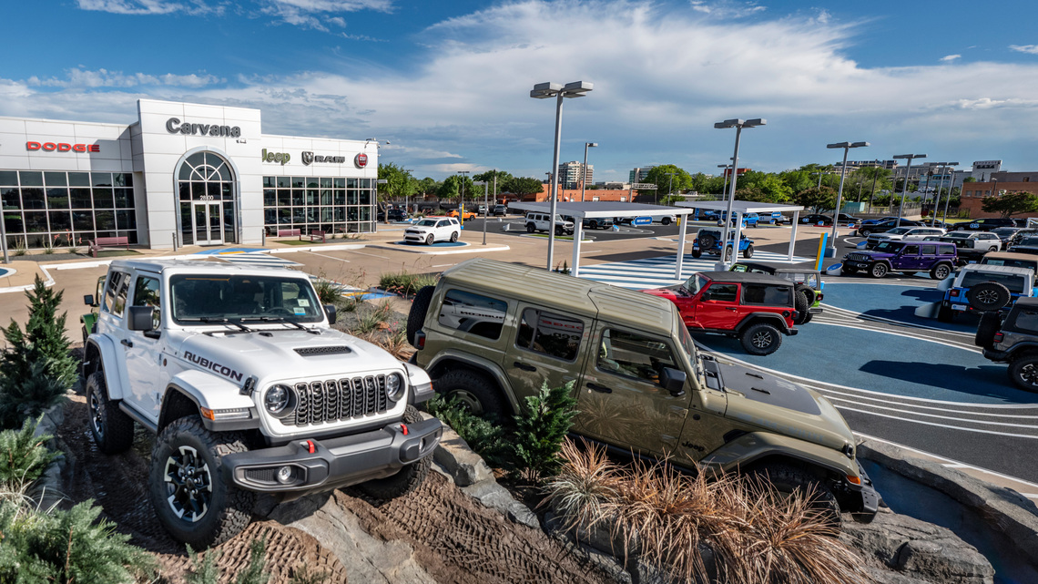 Carvana is quietly changing how Americans buy new Jeeps and Rams 