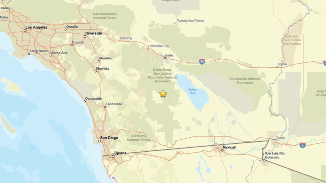 Update: Earthquake measuring 2.4 struck area close to Borrego Springs, CA on June 12 
