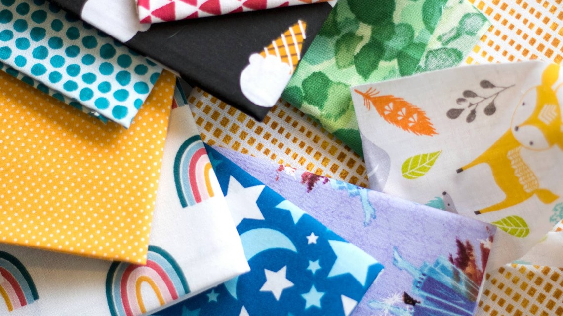 DIYer Transforms Scraps of Fabric Into the Most Adorable Personalized Bedroom Decor 