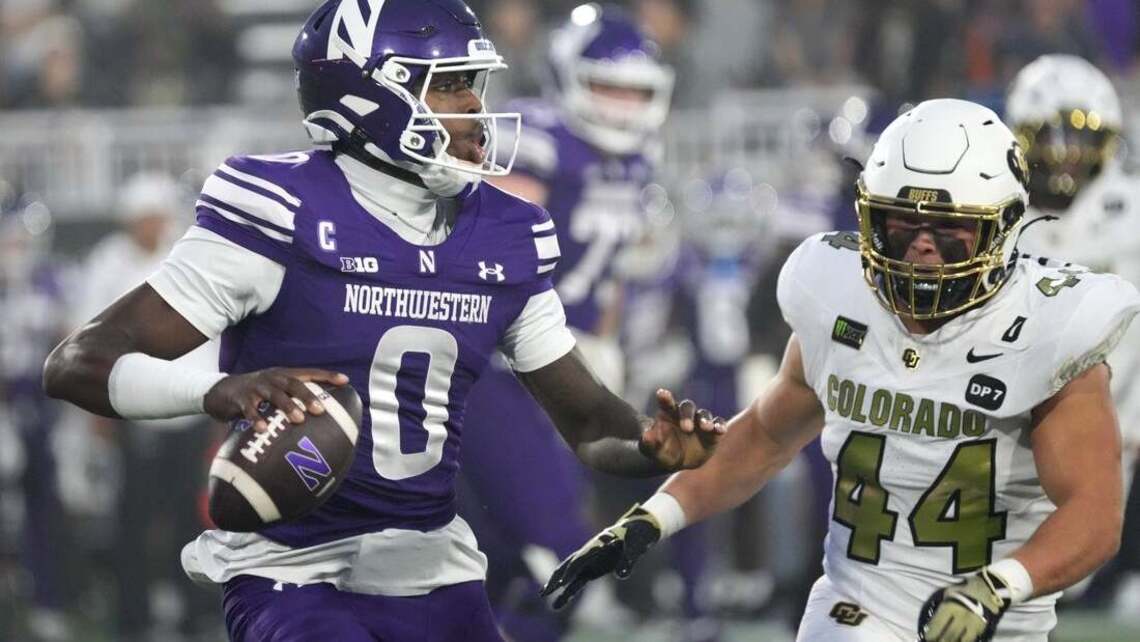 Aidan Chiles, Northwestern overwhelm Colorado 