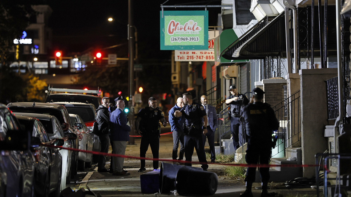 Officer killed, another injured in West Philly shooting; suspect ID'ed as water department employee 