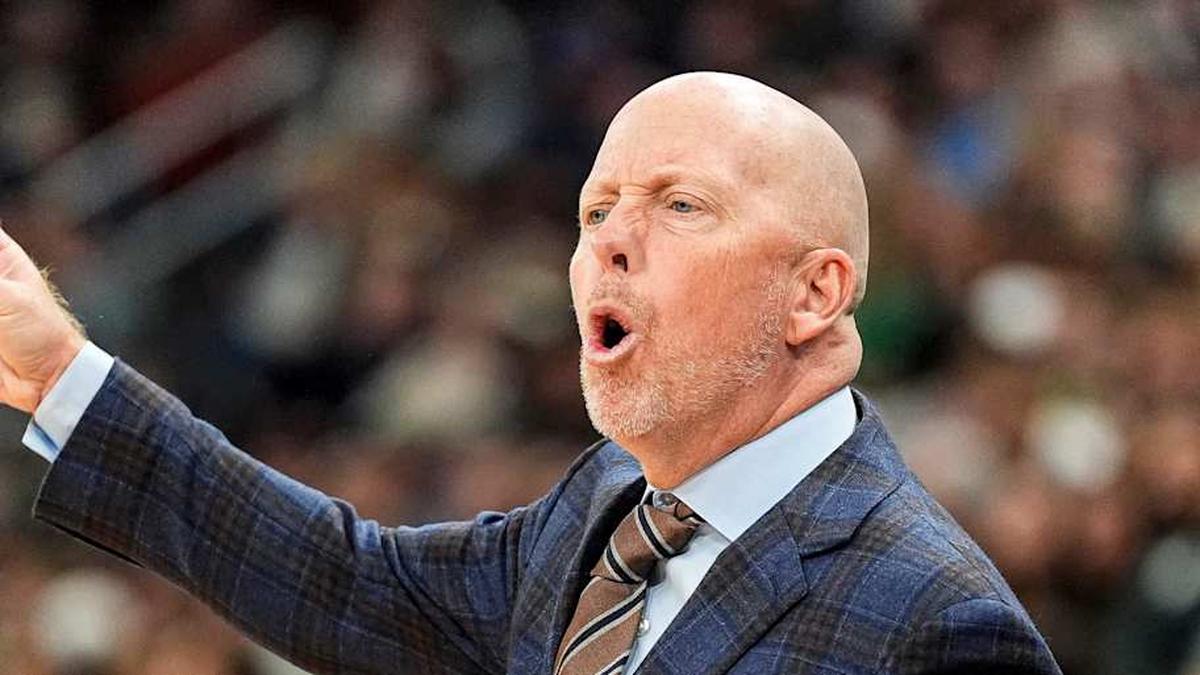  UCLA head coach Mick Cronin reacts to a play against Michigan State during the first half of Big Ten tournament quarterfinal at United Center in Chicago on Friday, March 13, 2026. | Junfu Han / USA TODAY NETWORK via Imagn Images 