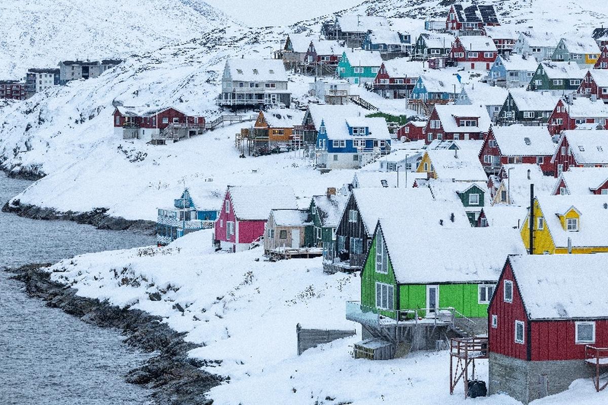 A view of Nuuk, Greenland, January 13, 2026. REUTERS/Marko Djurica