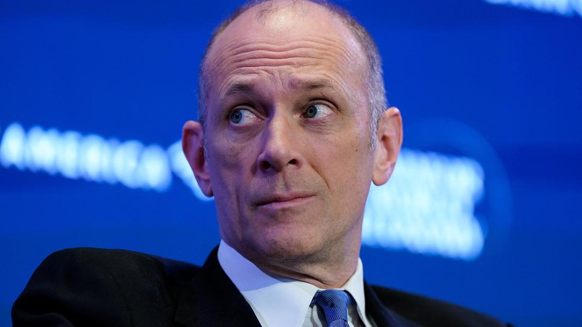 Chicago Federal Reserve President Austan Goolsbee participates in a session titled "The Future of Global Finance" during the Semafor World Economy conference in Washington, D.C., U.S., April 14, 2026. REUTERS/Elizabeth Frantz/File Photo