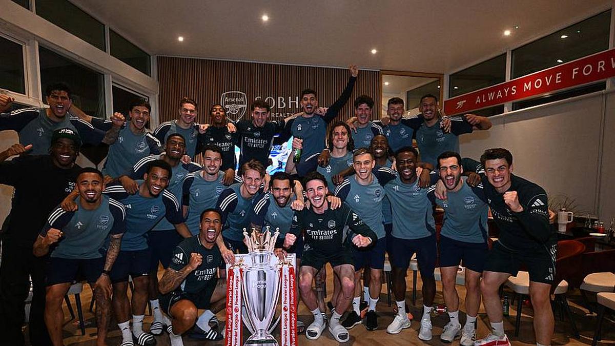  Arsenal will soon get their hands on the real thing. | Stuart MacFarlane/Arsenal FC/Getty Images 