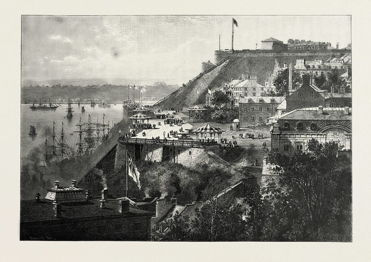 An artist's engraving of Quebec in the early 1800s. Universal History Archive/Universal Images Group via Getty Images 