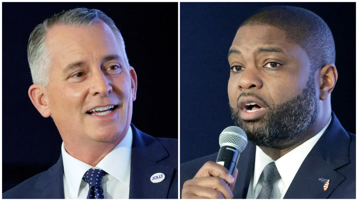 With 2 weeks to go, new UNF poll shows Donalds and Jolly neck and neck 