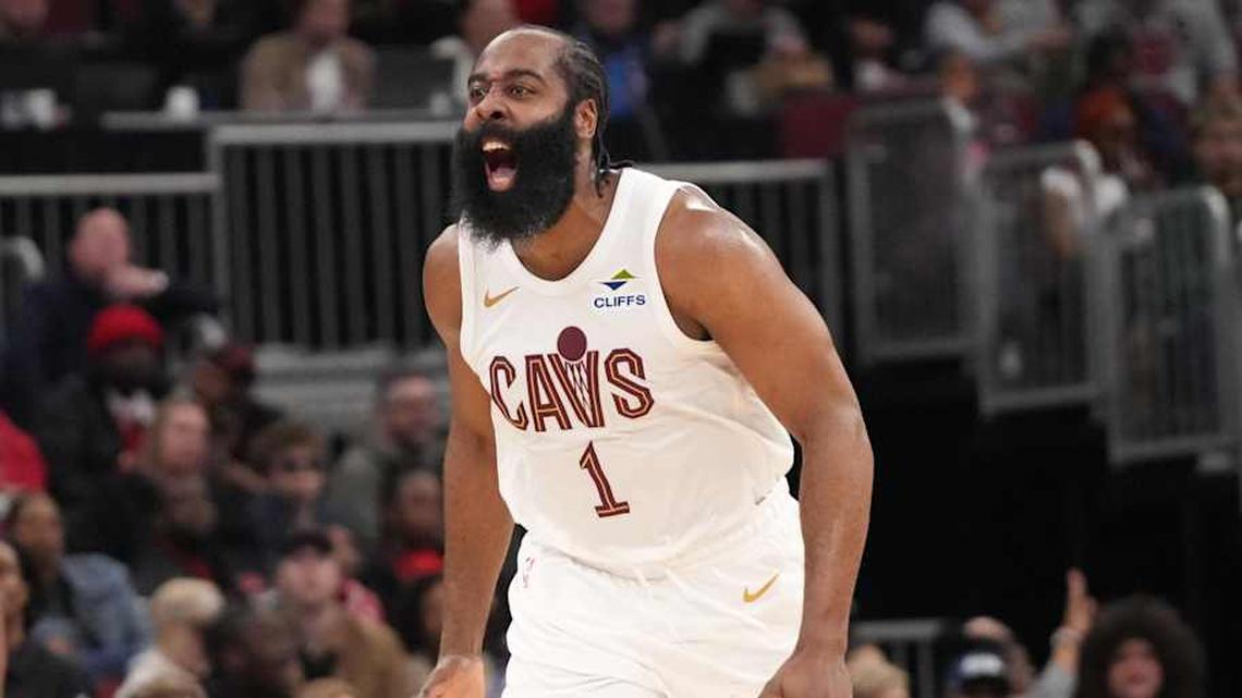  James Harden joined the Cavaliers at the trade deadline | David Banks-Imagn Images 