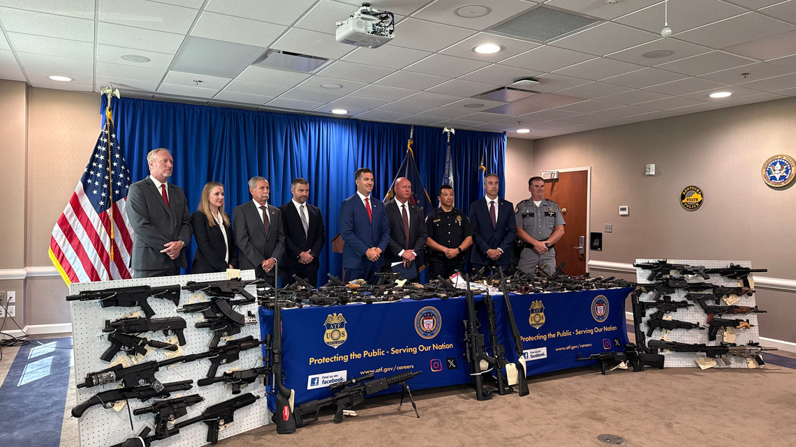 52 people indicted, 160 firearms seized in ATF-led operation