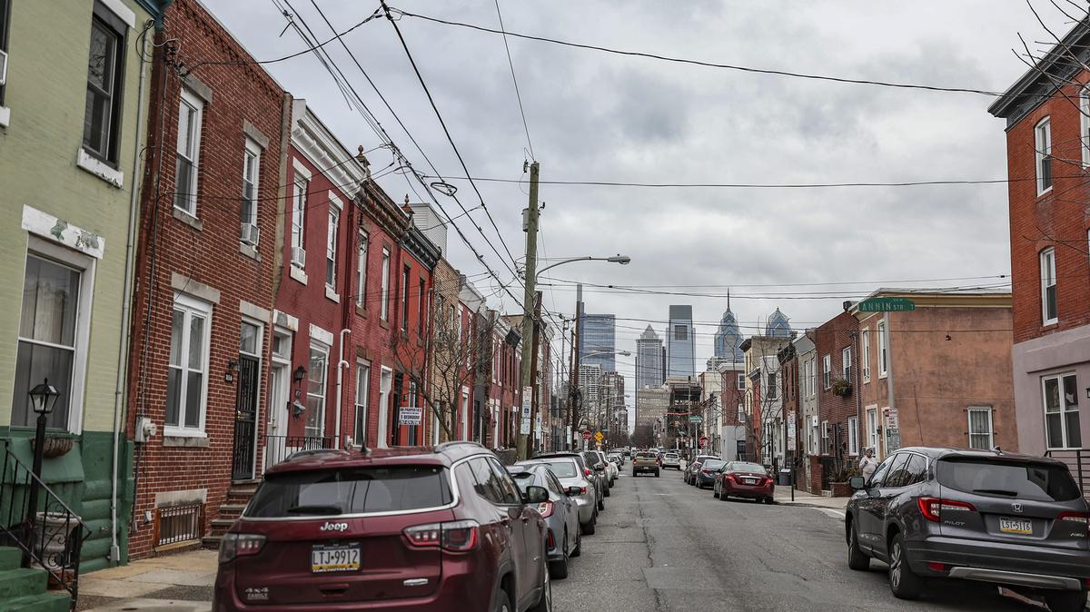 A view of Philadelphia's Point Breeze neighborhood on March 7, 2024. (Heather Khalifa/The Philadelphia Inquirer/TNS)