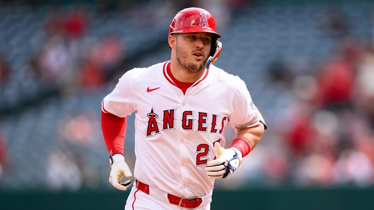  Mike Trout won three MVP awards between 2014 and '19. | William Liang-Imagn Images 
