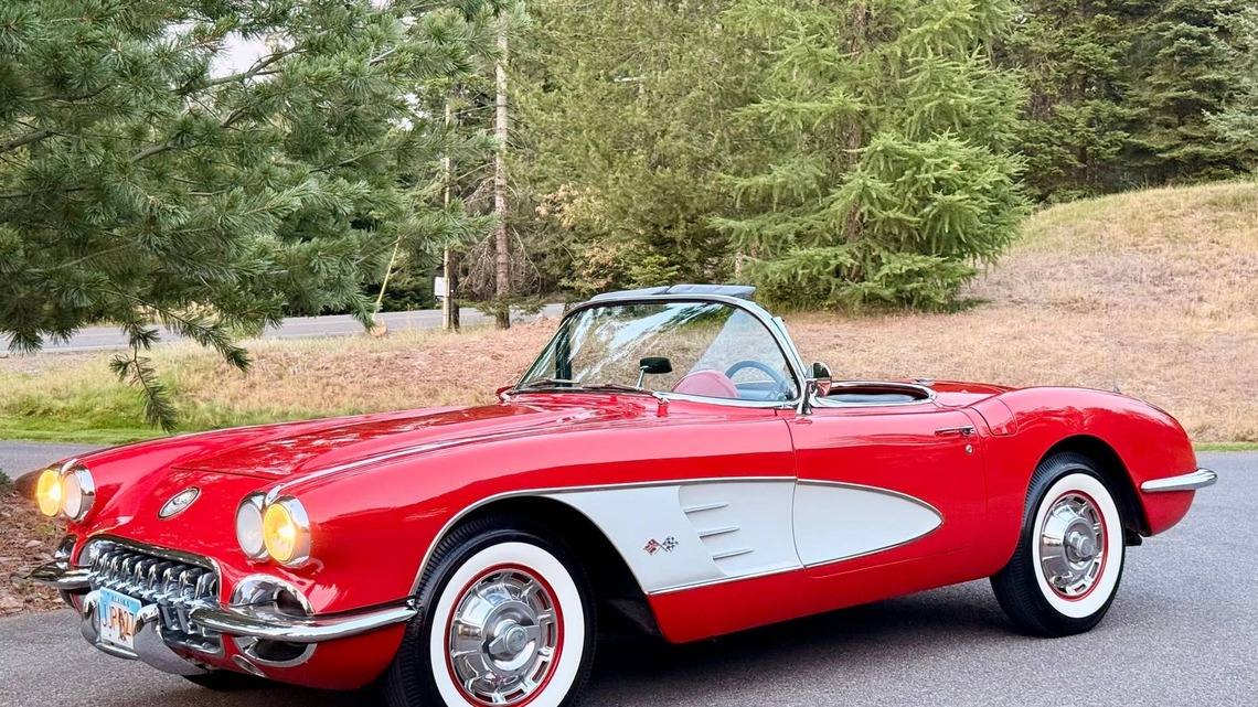 1959 Chevrolet Corvette For Sale With 86,000 Miles Shown 