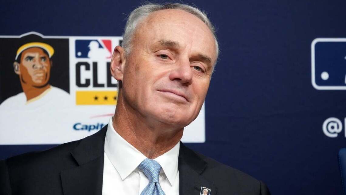Manfred disputes MLBPA's notion that CBA ads are 'perverse'