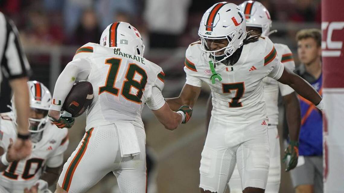 'Let's Go Find Out': No. 6 Miami Searches for A New Receiver Three After Latest Injury