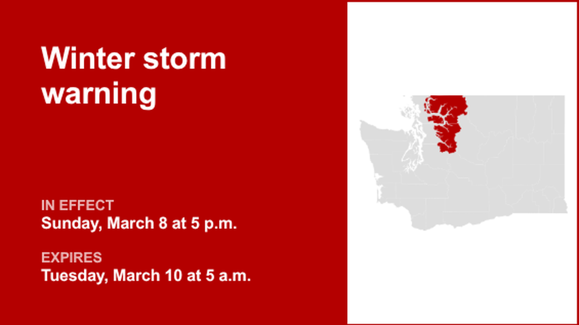 UPDATE: Winter storm warning issued by the NWS from Thursday to Saturday 