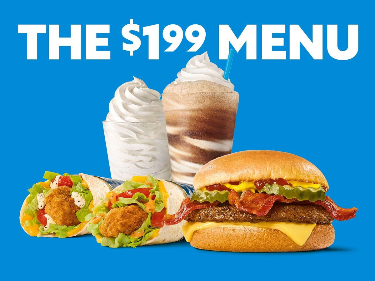 Sonic recently added the Garlic Parmesan Ranch Crispy Tender Wrap to its new $1.99 menu.