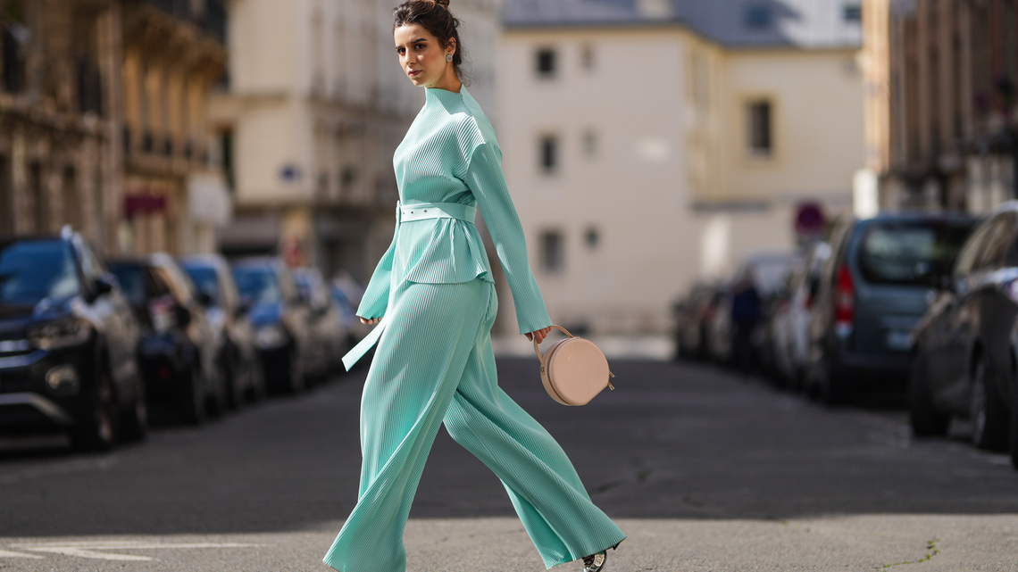 Flattering Wrap Shirts Are the Latest, Upscale-Looking Office Trend 