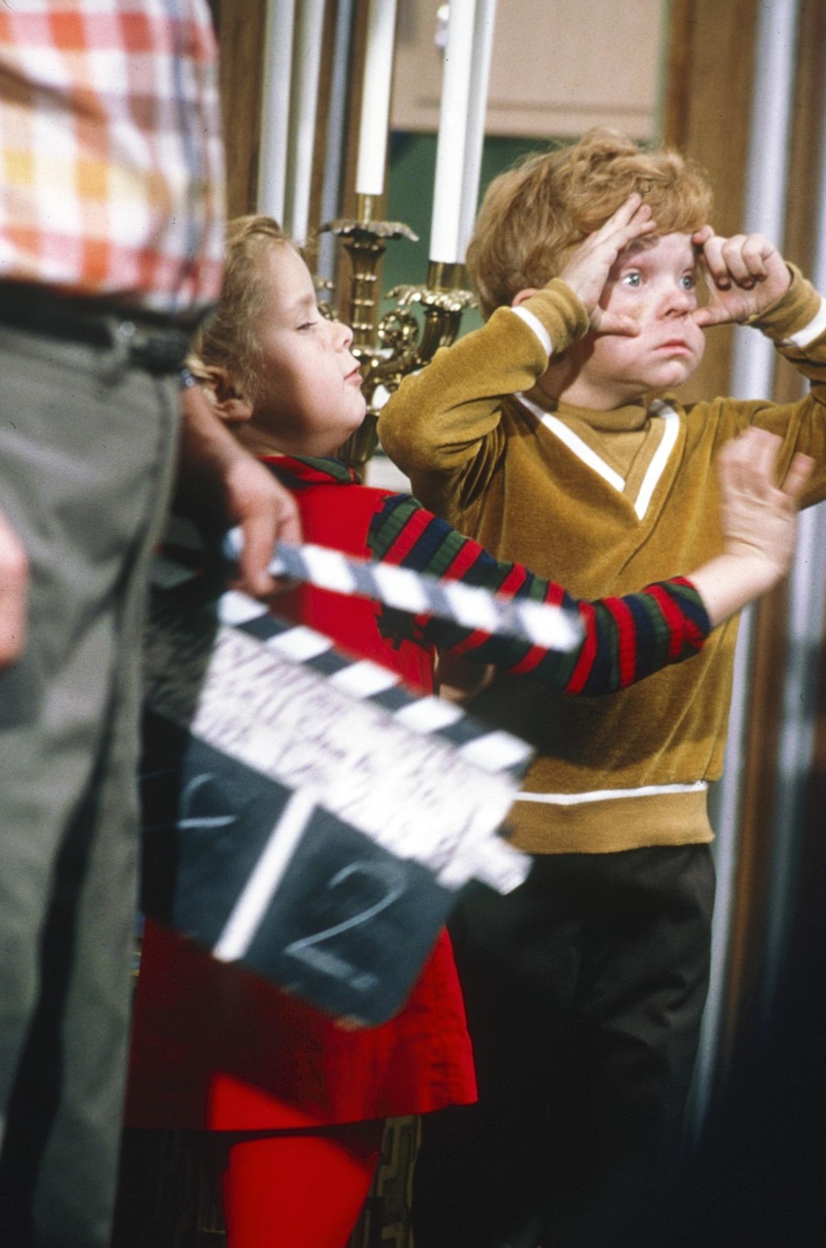 Anissa Jones and Johnny Whitaker on set in 1967Ken Whitmore/TV Guide/Courtesy Everett Collection