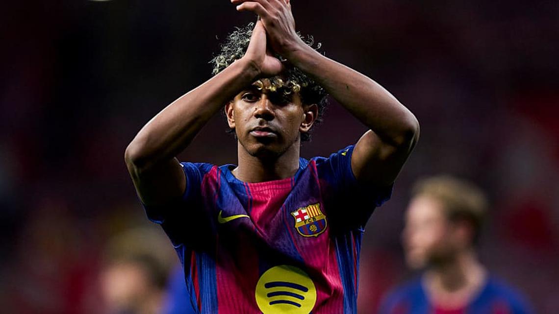  Lamine Yamal promised to deliver Barcelona's sixth Champions League trophy. | Diego Souto/Getty Images 