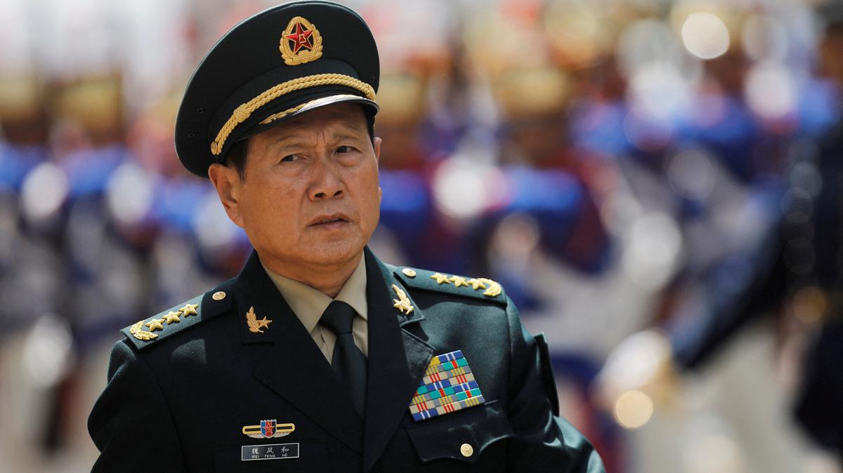 FILE PHOTO: China's Defense Minister General Wei Fenghe reviews the honor guard before meeting with Brazil's Defence Minister Fernando Azevedo e Silva (not pictured) in Brasilia, Brazil September 6, 2018. REUTERS/Adriano Machado/File Photo