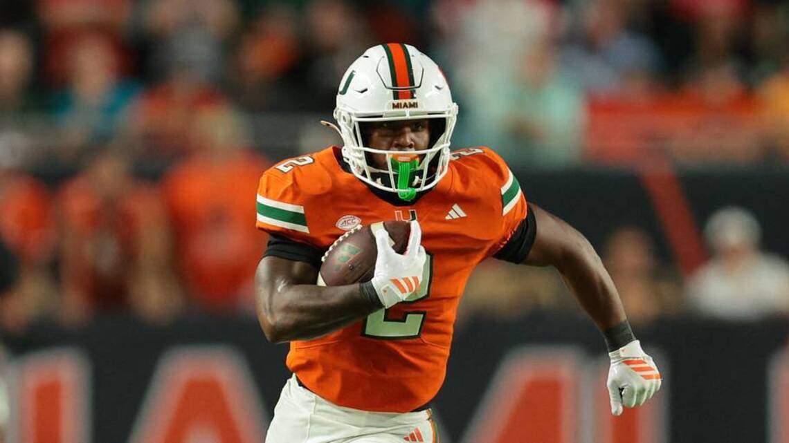 No. 7 Miami At Stanford Final Availability Report List Key Hurricane Out for Season Opener