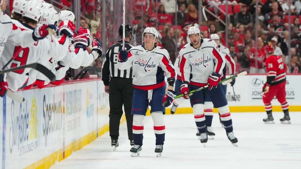 Alex Tuch excels in Capitals debut as Hurricanes' slow start continues 