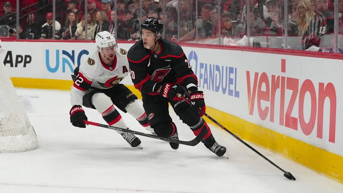  The Hurricanes still have not lost a game in the NHL playoffs | James Guillory-Imagn Images 