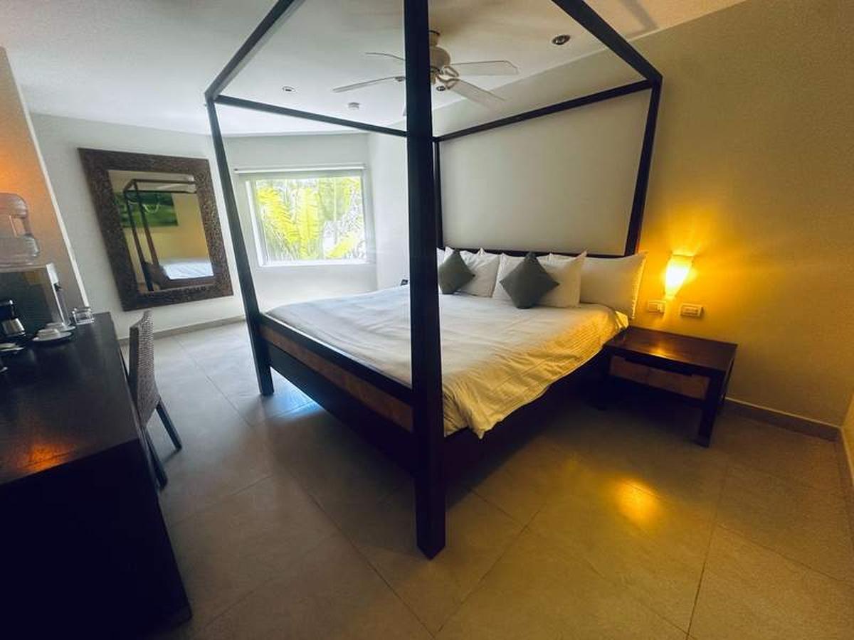  The rooms at Sandos Caracol Nature Resort felt spacious, comfortable and practical after long days spent exploring cenotes, jungle paths and the rest of the sprawling property. Photo credit: Shelly Peterson 