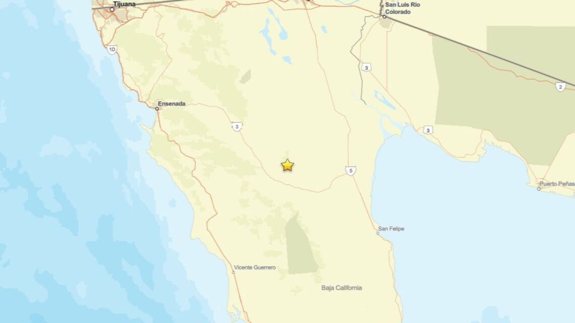 Earthquake struck area near Alberto Oviedo Mota, B.C., MX: 2.4 magnitude recorded on Aug. 28 