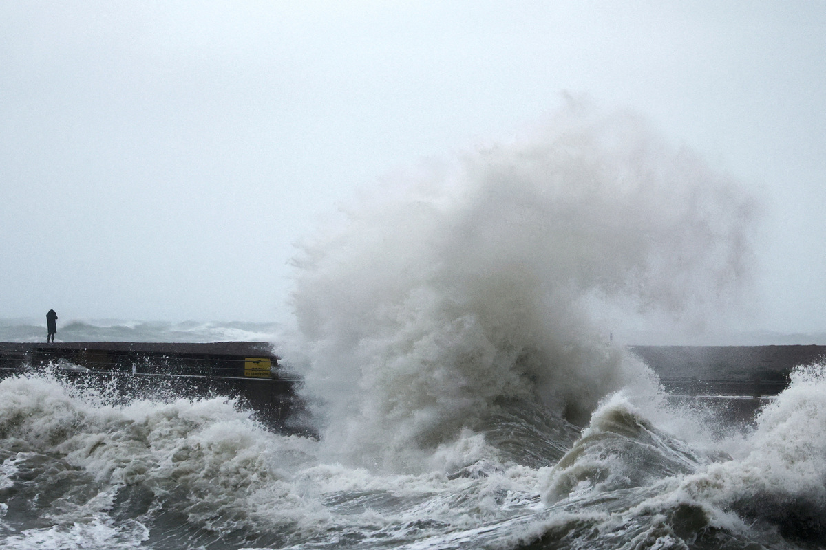 Storm causes power outages and traffic disruptions in France and ...