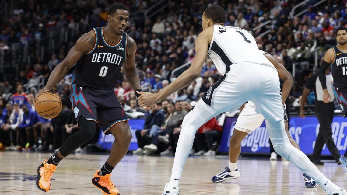 Road-warrior Spurs kick off homestand vs. East-leading Pistons 