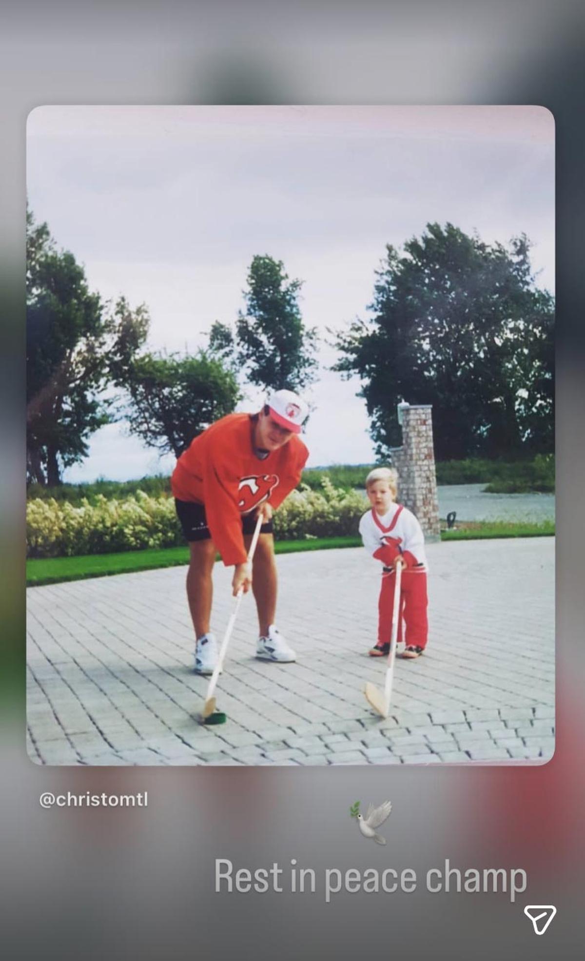 Courtesy of Christopher Lemieux/Instagram